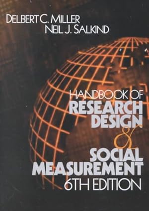 Bild des Verkufers fr Handbook of Research Design and Social Measurement zum Verkauf von GreatBookPricesUK