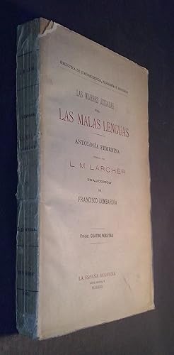 Seller image for Las mujeres juzgadas. Las malas lenguas. Antologa femenina formada por. for sale by Librera La Candela