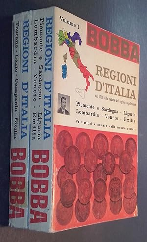 Imagen del vendedor de Regioni d Italia. Vol. I: Piemonte e Sardegna. Liguria. Lombardia. Veneto. Emilia. Vol. II: Toscana. Lazio. Campania. Sicilias. Dal 1730 alla caduta del regimen napoleonico. Valutazioni e numero delle monete coniate. 2 tomos a la venta por Librera La Candela