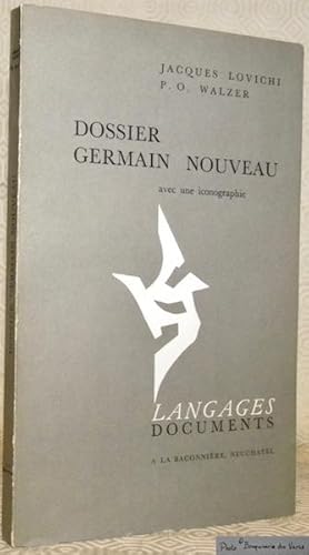 Imagen del vendedor de Dossier Germain Nouveau. Compose et prsent avec une inconographie. Collection Langages - Documents. a la venta por Bouquinerie du Varis