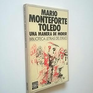 Seller image for Una manera de morir for sale by MAUTALOS LIBRERA