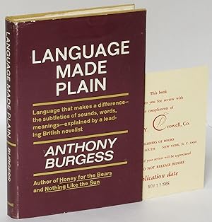 Seller image for Language Made Plain for sale by Eureka Books