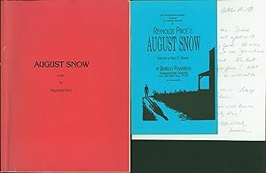 August Snow: A Play