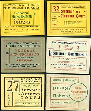 Raymond & Whitcomb Company Tours [Six Volumes]