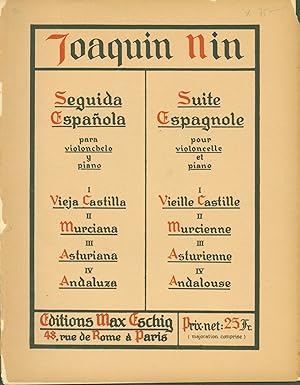 Seguida Espanola and Suite Espagnole