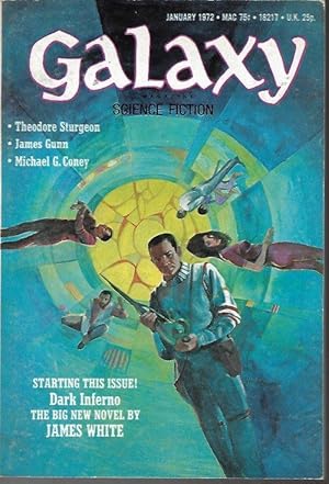 Seller image for GALAXY Science Fiction: January, Jan. 1972 for sale by Books from the Crypt