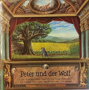 Peter und der Wolf : e. musikal. Märchen von Serge Prokofieff / frei erzählt von Loriot. Mit Bild...