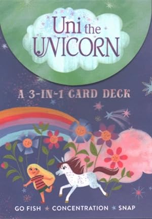 Seller image for Uni the Unicorn : A 3-in-1 Card Deck; Card Games Include Go Fish, Concentration, and Snap for sale by GreatBookPrices