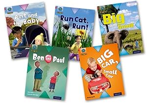 Seller image for Project X Origins: Red Book Band, Oxford Level 2: Big And Small: Mixed Pack Of 5 for sale by GreatBookPrices