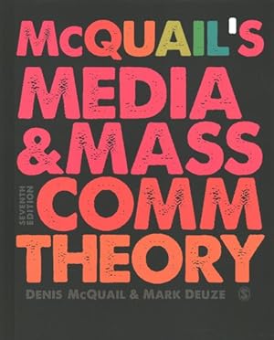 Image du vendeur pour McQuail's Media & Mass Communication Theory mis en vente par GreatBookPrices