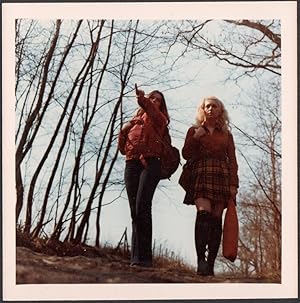 Schoolgirl Hitchhikers [Jeunes filles impudiques] (Collection of 7 original photographs from the ...