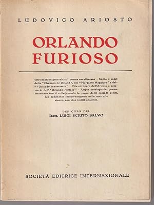 Bild des Verkufers fr Orlando furioso zum Verkauf von Librodifaccia