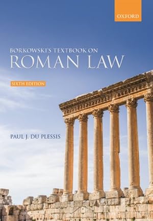 Imagen del vendedor de Borkowski's Textbook on Roman Law a la venta por GreatBookPrices