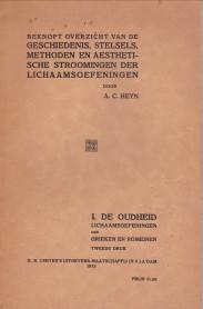 Beknopt overzicht van de geschiedenis, stelsels, methoden en aesthetische stroomingen der lichaam...