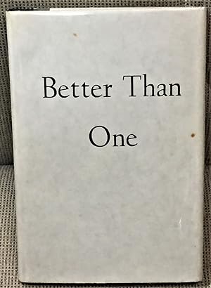 Seller image for Better than One for sale by My Book Heaven