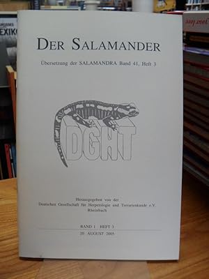 Bild des Verkufers fr Der Salamander - Band 1 - Heft 3 - 20. August 2005, zum Verkauf von Antiquariat Orban & Streu GbR
