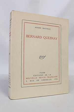 Seller image for Bernard Quesnay for sale by Librairie Le Feu Follet