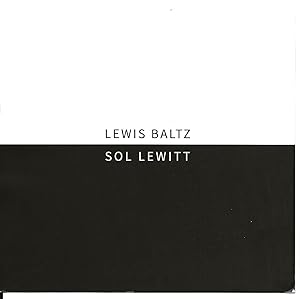 Seller image for Lewis Baltz - Sol Lewitt (announcement) for sale by The land of Nod - art & books