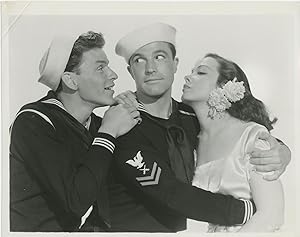 Photograph in "Anchors Aweigh"