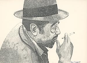 Original Drawings of Duke Ellington, Ben Webster, and Lester Young