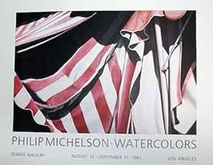 Silks. (Exhibition: Philip Michelson-Watercolors, Dubins Gallery, Los Angeles, August 15 - Septem...