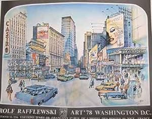 Bild des Verkufers fr Rolf Rafflewski : Art ?78 Washington D.C. : May 3-8, 1978. (Poster). zum Verkauf von Wittenborn Art Books