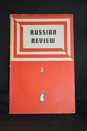 Seller image for Russian Review 3 (Contributor Edward Crankshaw--Russian Way; E.M. Friedwald--Soviet Industrial Production; Maxim Gorki--Three Tales; V. Kaverin--Three Sketches; E. Lampert--Some Trends in Russian Social Thought of the Nineteenth Century; Georges K. Loukomski--New Developments in Modern Soviet Architecture; H.A. Meek--Magnitogorsk; S.P. Turin--Reconstruction of the Devastated Areas in the New U.S.S.R. And the New Five-Year Plan (1946-1950); Publisher series: Russian Review.) for sale by Burton Lysecki Books, ABAC/ILAB