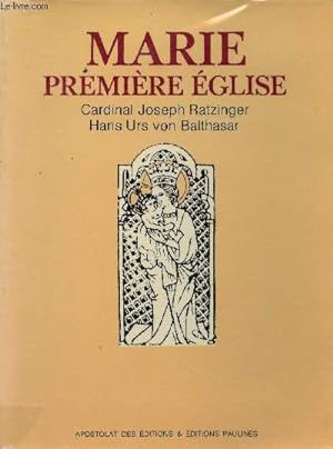 Seller image for Marie premire Eglise. for sale by Le-Livre
