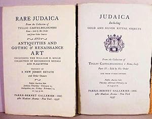Sale Number 1651 / Judaica /. / From The Collection Of / Tullio Castelbolognese / Rome /./ And Fr...