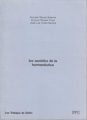 Seller image for LOS SENTIDOS DE LA HERMENUTICA for sale by Librera Vobiscum