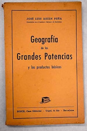 Imagen del vendedor de Geografa de las grandes potencias a la venta por Alcan Libros