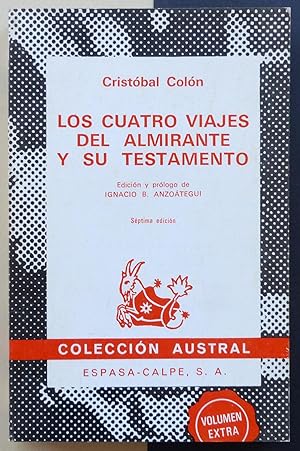 Seller image for Los cuatro viajes del almirante y su testamento. for sale by Il Tuffatore