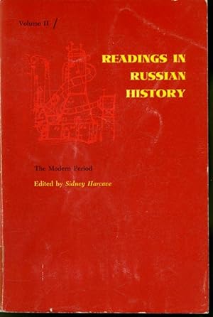 Seller image for Readings in Russian History Volume II : The Modern Period for sale by Librairie Le Nord