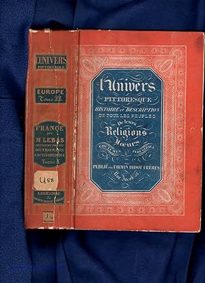 France. Dictionnaire Encyclopédique. Tome Dixieme. l'Univers Pittoresque Histoire et Description ...