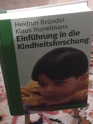 Seller image for Einfhrung in die Kindheitsforschung for sale by Verlag Robert Richter
