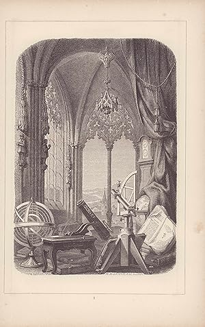 Seller image for Sternwarte. Stahlstich von 1859 nach W. Georgy. for sale by ANTIQUARIAT Franke BRUDDENBOOKS
