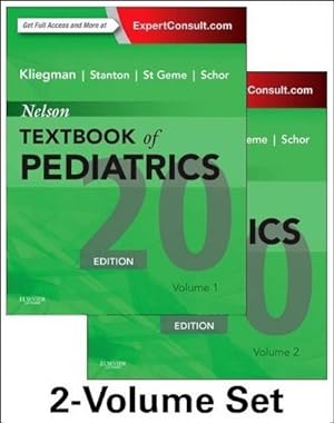 Seller image for Nelson Textbook of Pediatrics, 2-Volume Set : ExpertConsult.com for sale by AHA-BUCH