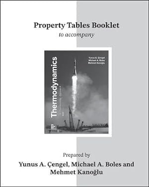 Imagen del vendedor de Thermodynamics Property Tables Booklet : An Engineering Approach a la venta por GreatBookPricesUK