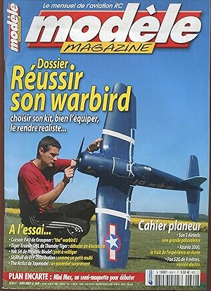 Image du vendeur pour Modle magazine n669, juin 2007 - Dossier : Russir son warbird mis en vente par LibrairieLaLettre2