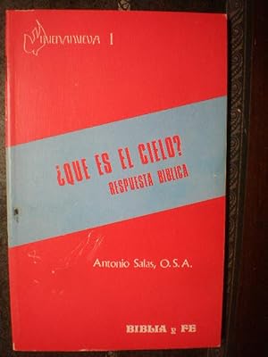 Immagine del venditore per Qu es el cielo? Respuesta bblica venduto da Librera Antonio Azorn