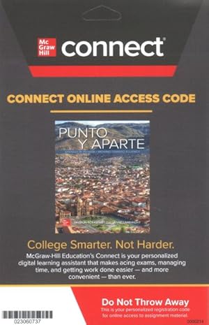 Seller image for Punto y aparte 1T Connect Access Card for sale by GreatBookPricesUK