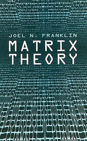 Immagine del venditore per Matrix Theory venduto da GreatBookPricesUK