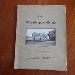 Oakover Estate , Ticehurst, Sussex - Auction Sale Prospectus 1926 with Photos and Large Folding P...