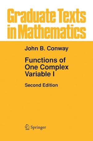Immagine del venditore per Functions of One Complex Variable venduto da GreatBookPricesUK