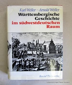 Bild des Verkufers fr Wrttembergische Geschichte im sdwestdeutschen Raum. 8. Auflage. Stuttgart, Theiss, 1975. Mit 16 Karten u. 125 Abbildungen. 400 S. Or.-Lwd. mit Schutzumschlag; dieser mit minimalen Gebrauchsspuren. (ISBN 3806201412). - Gutes Exemplar. zum Verkauf von Jrgen Patzer