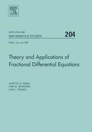 Seller image for Theory And Applications of Fractional Differential Equations for sale by GreatBookPricesUK