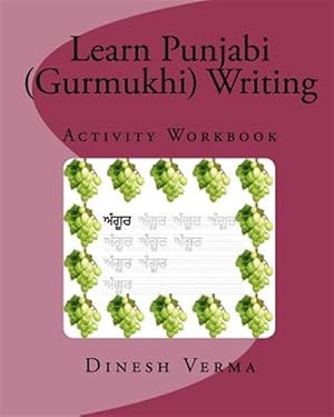 Seller image for Learn Punjabi Gurmukhi Writing Activity Workbook -Language: Punjabi for sale by GreatBookPricesUK