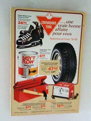Canadian Tire. Catalogue automne/hiver 79-80 (1979-1980)
