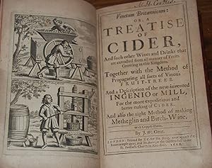 VINETUM BRITANNICUM:; or, a treatise of cider, and such other wines and drinks that are extracted...