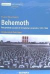 Behemoth : pensamiento y acción en el nacional-socialismo, 1933-1944